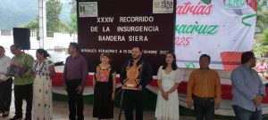 Lee más sobre el artículo Recibe Nogales, Veracruz a la Bandera Sierra
